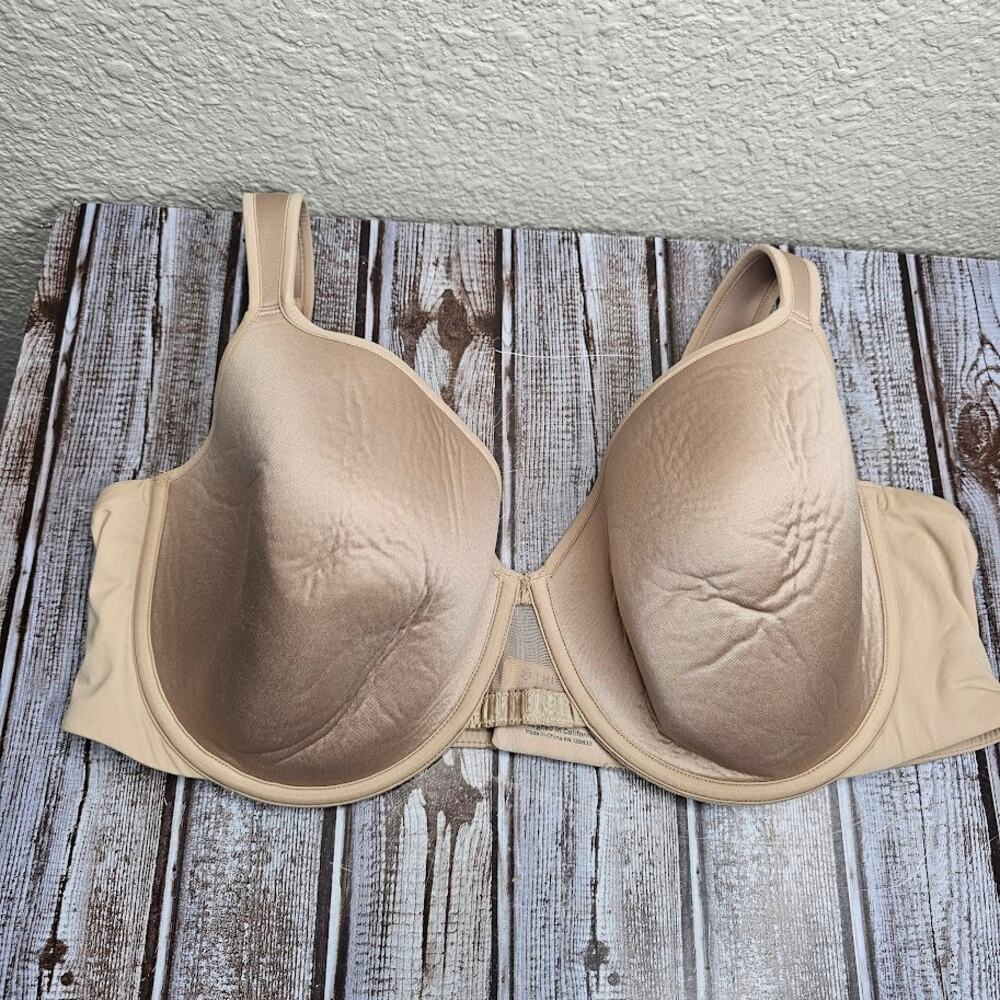 Thirdlove 24/7 Memory Foam Full Coverage Tan Bra … - image 1